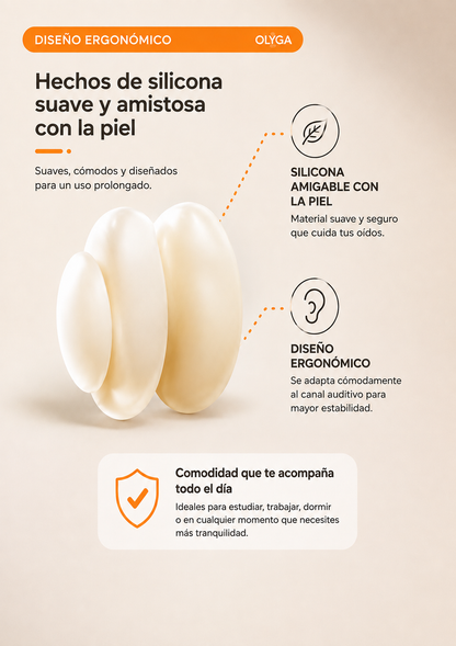 Tapones Olyga Alta gama